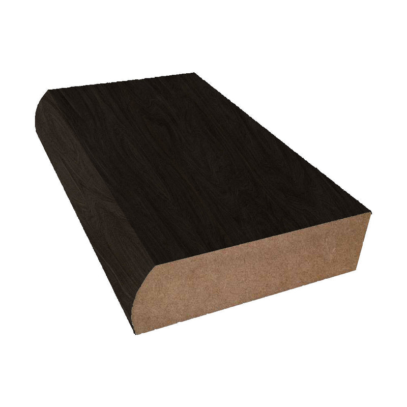 Black Birchply - 8552 - Formica Laminate Decorative Bullnose Edge