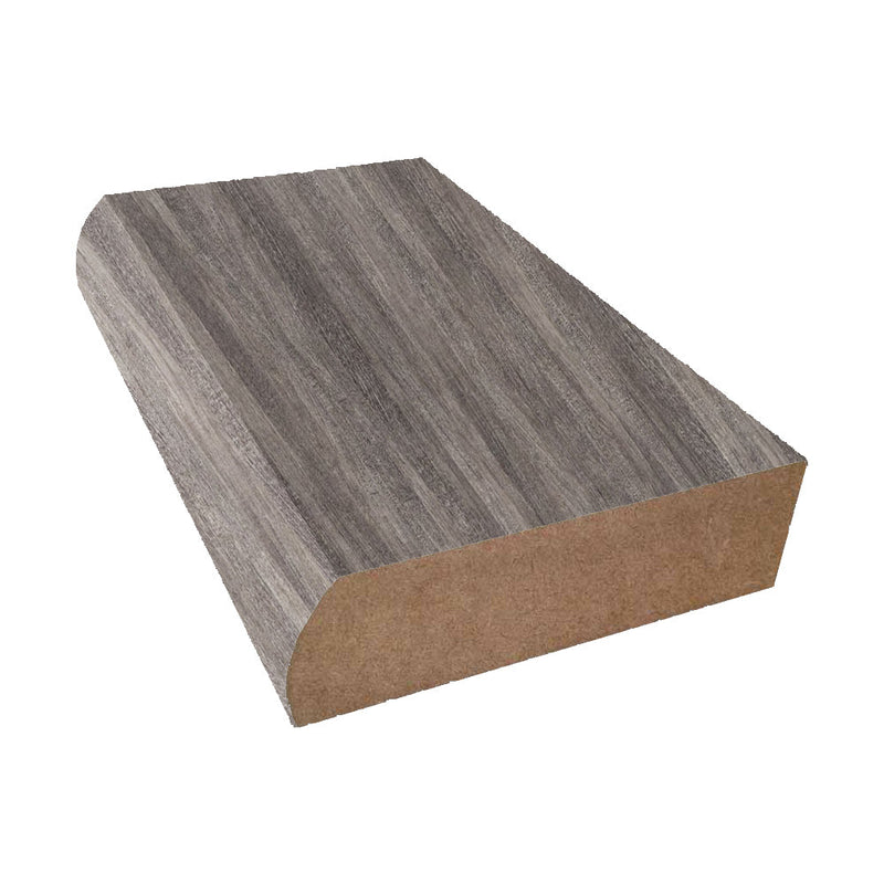 Blackened Fiberwood - 8916 - Formica Laminate Decorative Bullnose Edge