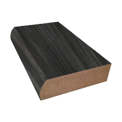 Blackened Steel - 8918 - Formica Laminate Decorative Bullnose Edge