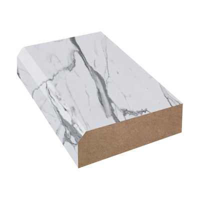 Carrara Staturio - 5574 - Feeney Laminate Decorative Edges by Deco Edge®