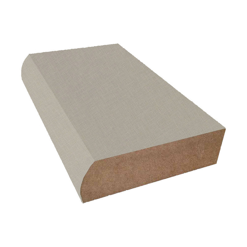 Classic Linen - 4943 - Wilsonart Laminate Decorative Bullnose Edge