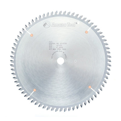 Amana Tool. Ditec Melamine Saw Blade - 10" Dia x 72T H-ATB, 0° - 5⁄8 Bore | DT10720 