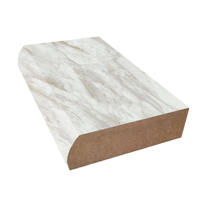 Drama Marble - 5010 - Wilsonart Laminate Decorative Bullnose Edge