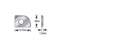 Amana Tool. Replacement Knives | 1⁄4 Radius for RC-49104 | RCK-274 