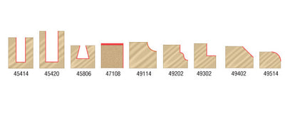 Amana Tool. Router Bit Set | 11 Piece | 1⁄2" Shank | AMS-211 