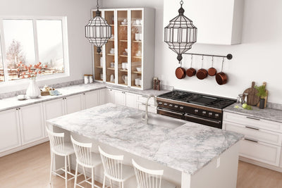 Mediterranean Marble - 3702 - Traditional Kitchen Countertops