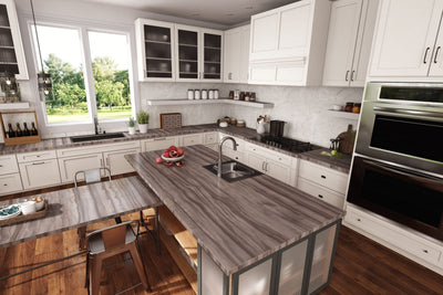Woodland Marble - 3707 - Modern Kitchen Countertops 