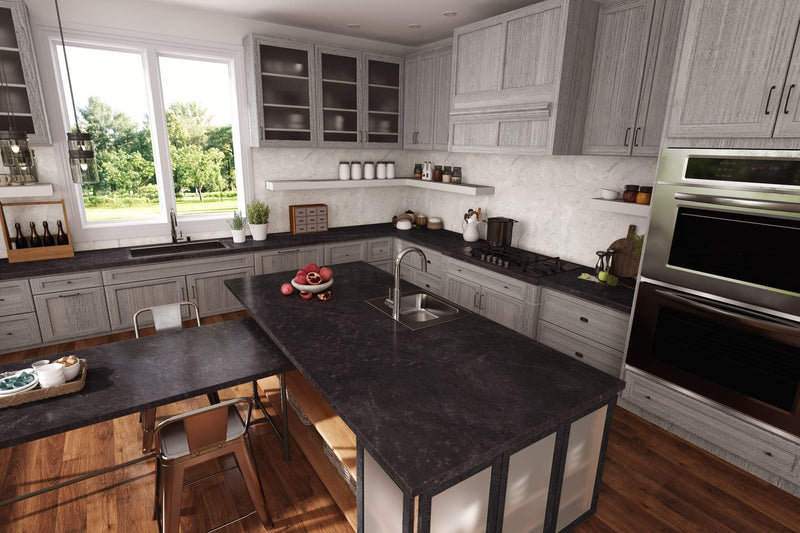 Slate Noir - 3711 - Modern Kitchen Countertops 