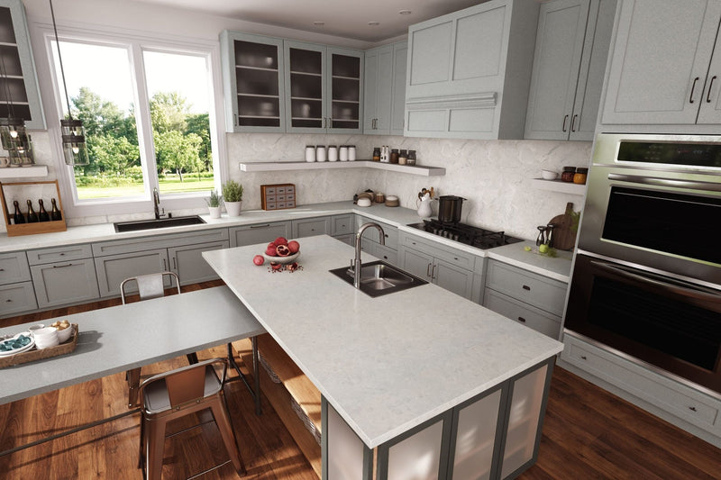 Natural Gray Felt - 4971 - Modern Kitchen Cabinets