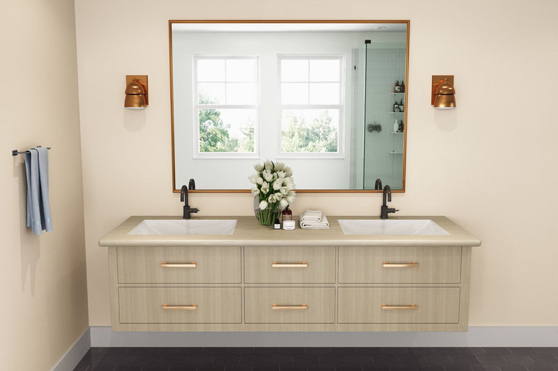 Ashwood Beige - 5785 - Natural Grain Finish - Bathroom Vanity
