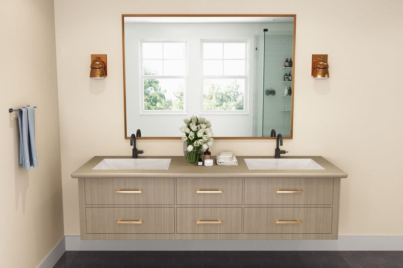 Ashwood Oak - 5786 - Natural Grain Finish - Bathroom Vanity