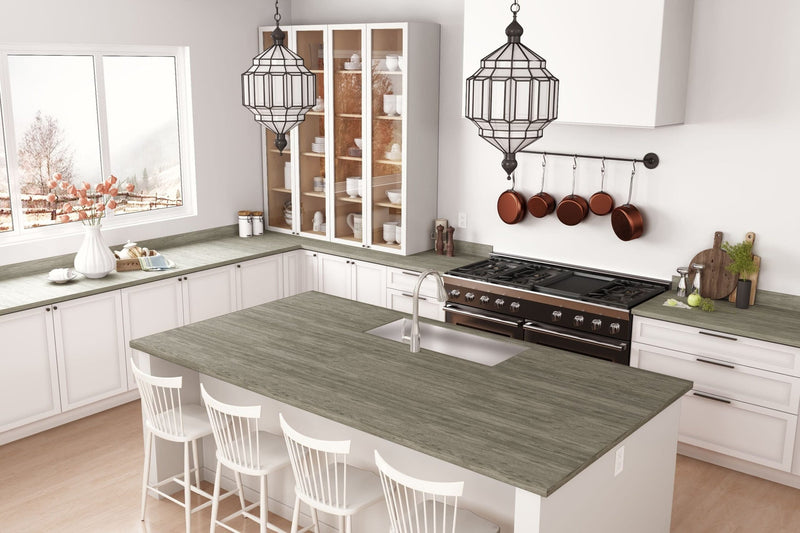 Taupe Walnut  - 5787 - Traditional Kitchen Countertops 