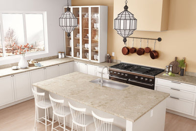 Neutral Weft - 5875 - Traditional Kitchen Cabinets
