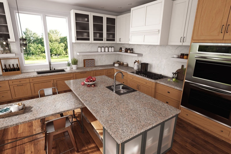 Brazilian Brown Granite - 6222 - Matte Finish - Kitchen Countertops