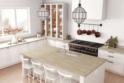Venetian Gold Granite - 6223 - Traditional Kitchen Countertops