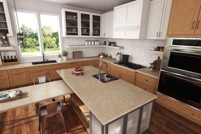 Venetian Gold Granite - 6223 - Modern Kitchen Countertops 
