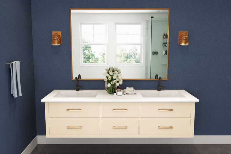 Navy Grafix - 7018 - Bathroom