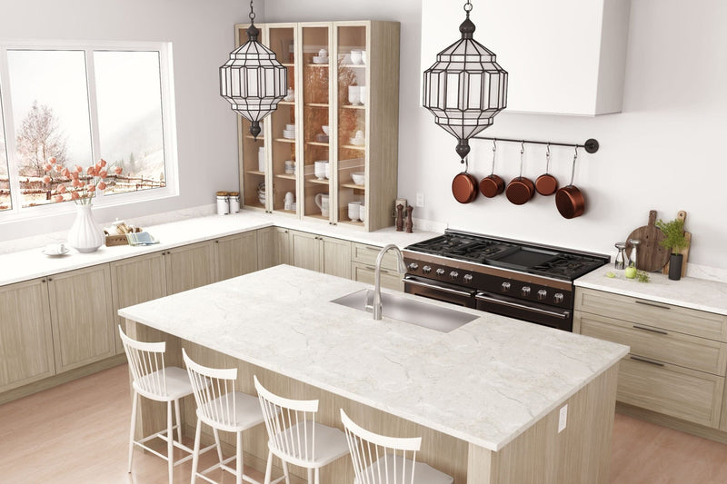 Portico Marble - 7735 - Traditional Kitchen Countertops