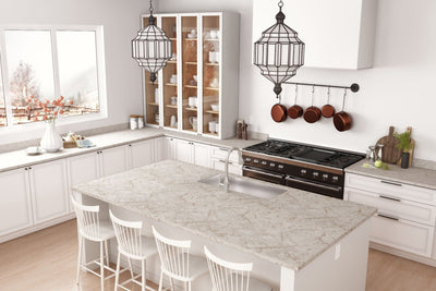 White Onyx - 827 - Traditional Kitchen Countertops 