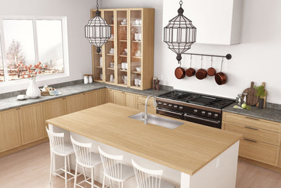 Aged Ash - 8844 - Woodbrush Finish - Kitchen Countertop/Cabinets