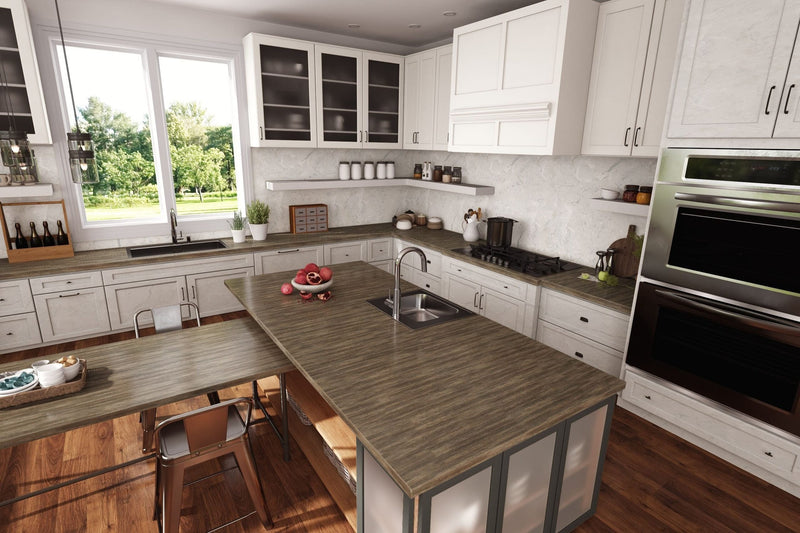 Walnut Fiberwood - 8915 - Modern Kitchen Countertops
