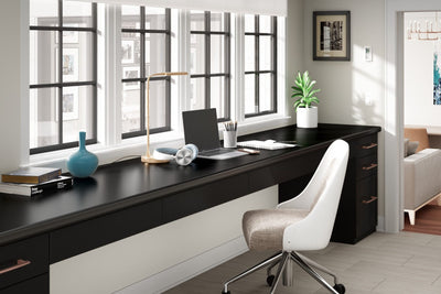 Black - 909 - Crystal Finish - Home Office
