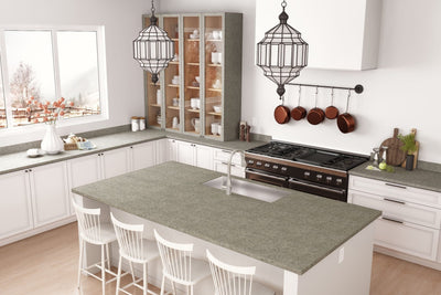 Silver Shalestone - 9307 - Traditional Kitchen Countertops 