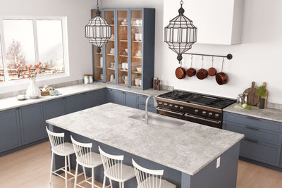 Blue Felt - 9320 - Matte Finish - Kitchen Cabinets