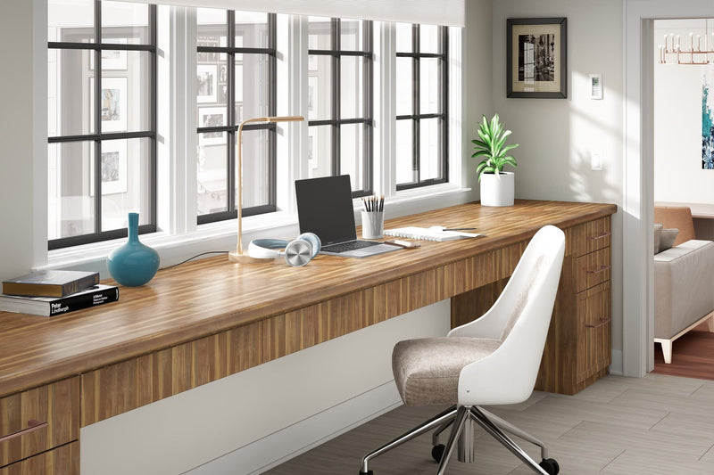 Wide Planked Walnut - 9479 - Home Office 