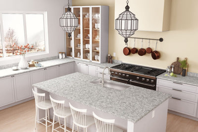 White - 949 - Traditional Kitchen Cabinets 