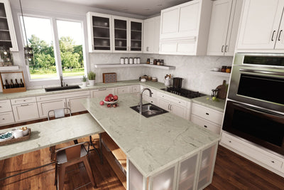 Silver Quartzite - 9497 - Modern Kitchen Countertops