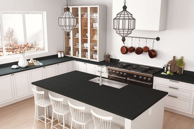 Layered Black Sand - 9510 - Traditional Kitchen Countertops