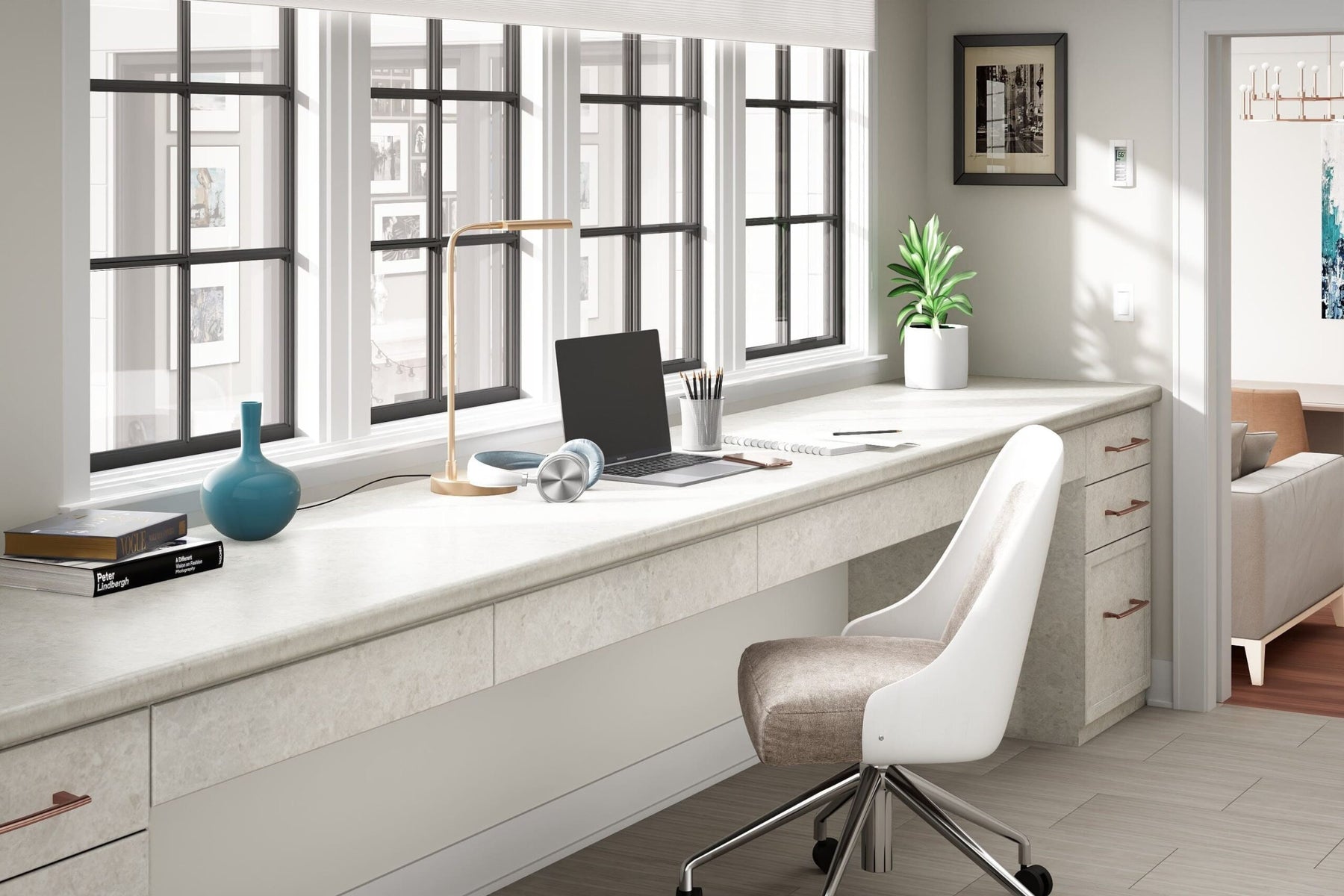 White Shalestone - 9525 - Formica Laminate Samples – Feeney Supply