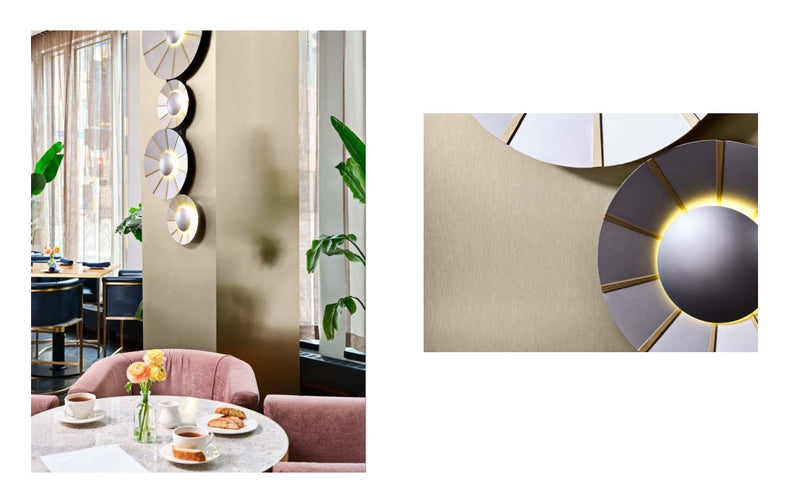 Light Brushed Bronzetone - MH005 - Formica DecoMetal Laminate