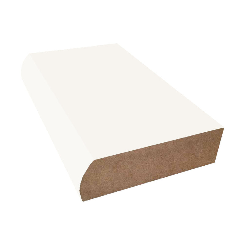 Neutral White  - 918 - Formica Laminate Decorative Bullnose Edge