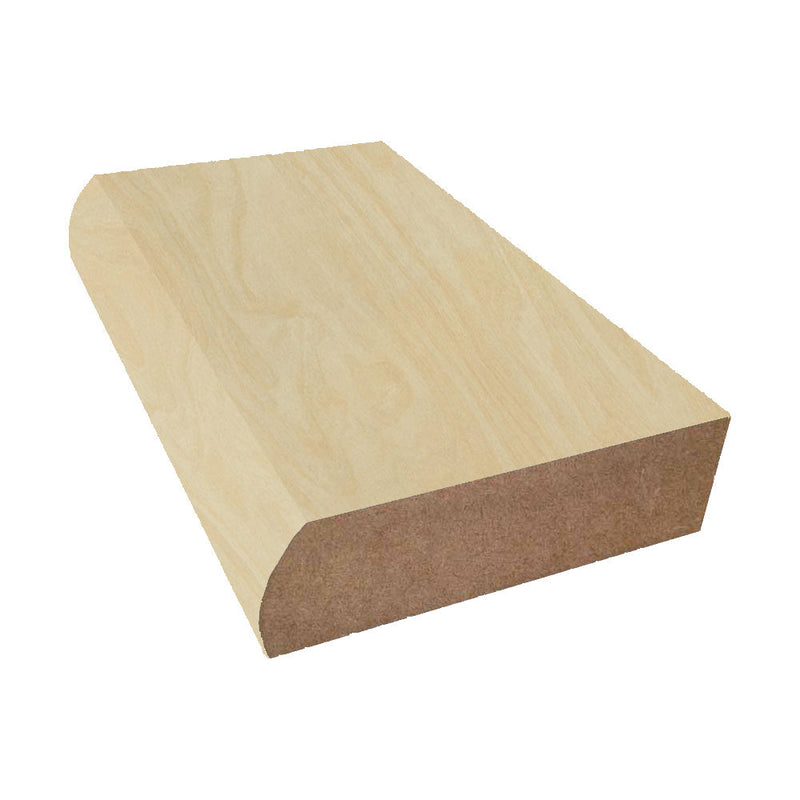 Raw Birchply - 8910 - Formica Laminate Decorative Bullnose Edge