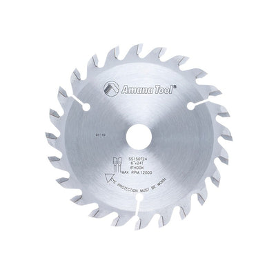 Amana Tool. Conical Type Scoring Sets - 150mm Dia x 24T ATB - 8° - 20mm Bore | SS150T24 