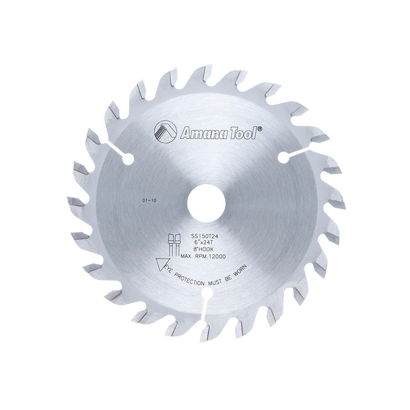 Amana Tool. Conical Type Scoring Sets - 150mm Dia x 24T ATB - 8° - 20mm Bore | SS150T24 