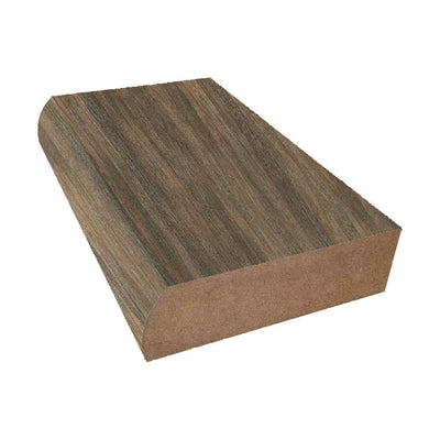 Walnut Fiberwood - 8915 - Formica Laminate Decorative Bullnose Edge