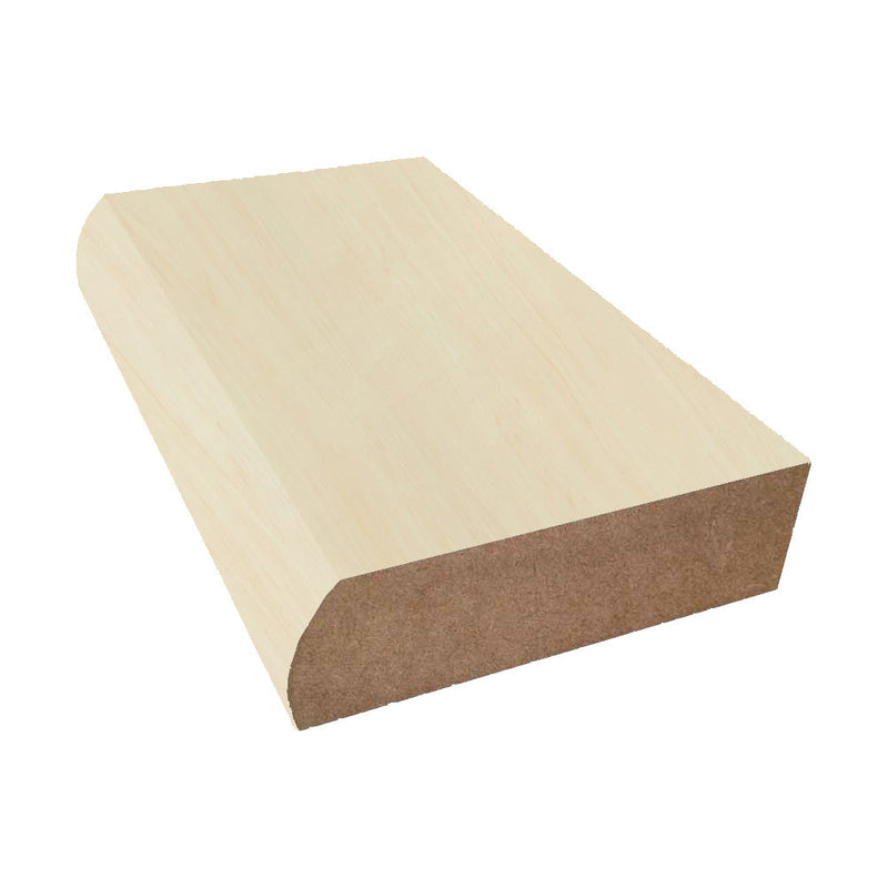 Waxed Maple  - 8905 - Formica Laminate Decorative Bullnose Edge