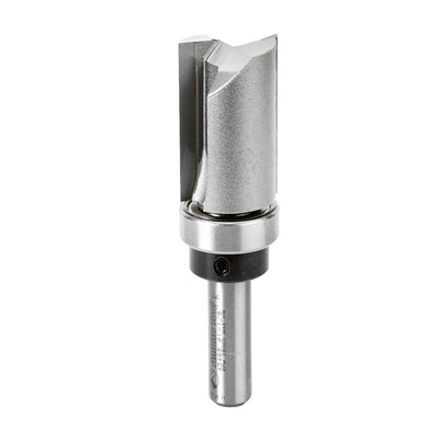 Amana Tool. Flush Trim Plunge Router Bit | 1 1⁄8 Dia x 1 1⁄2 x 1⁄2" Shank with Upper BB | 45468 