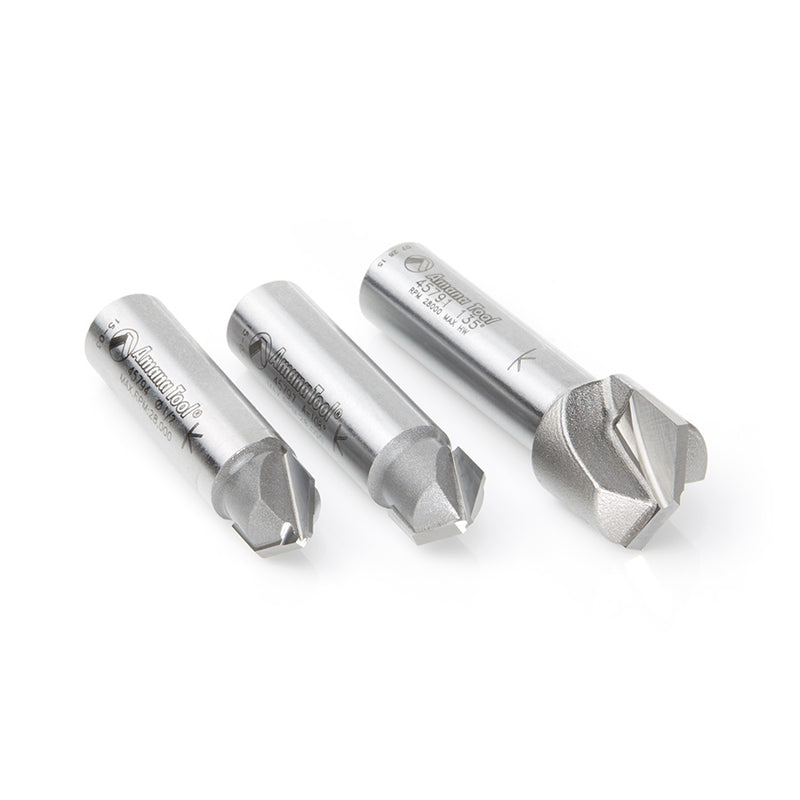 Amana Tool. 3 Piece Double Edge Folding &