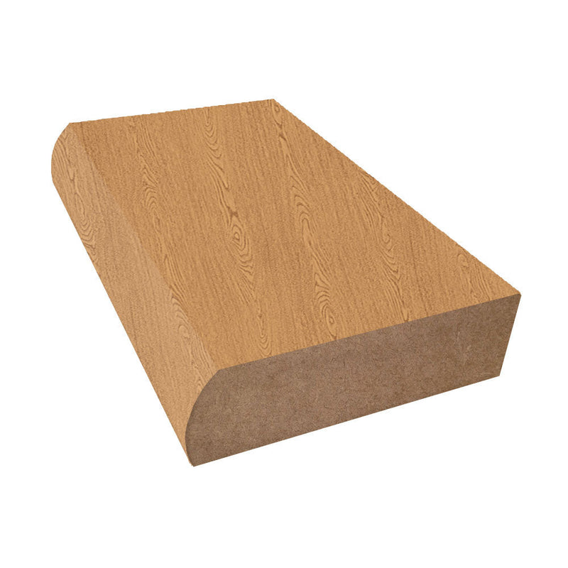 Bannister Oak - 7806 - Wilsonart Laminate Decorative Bullnose Edge