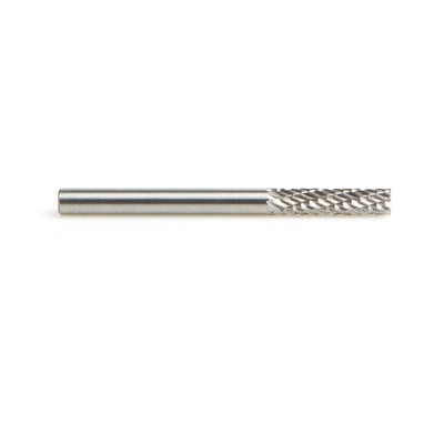 Amana Tool. SB Burrs Cylindrical with End Double Cut Burr Bit | 1⁄8 Dia x 9⁄16 x 1⁄8 Shank | BURS-080 