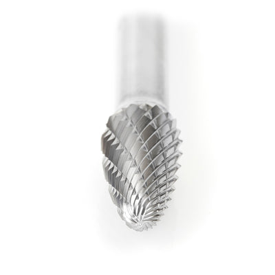 Amana Tool. SF Burrs Tree Double Cut Burr Bit | 1⁄4 Dia x 5⁄8 x 1⁄4 Shank | BURS-140 