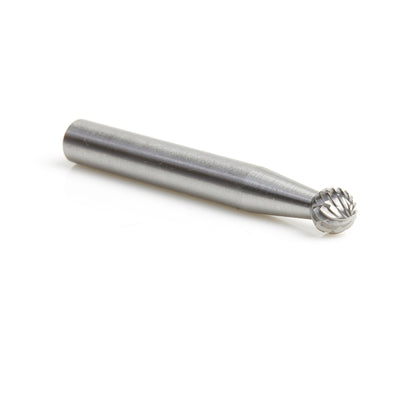 Amana Tool. SD Burrs Ball Double Cut Burr Bit | 1⁄4 Dia x 7⁄32 x 1⁄4 Shank | BURS-152 