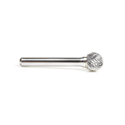 Amana Tool. SD Burrs Ball Double Cut Burr Bit | 1⁄2 Dia x 7⁄16 x 1⁄4 Shank | BURS-158 