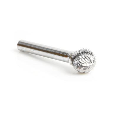 Amana Tool. SD Burrs Ball Double Cut Burr Bit | 1⁄2 Dia x 7⁄16 x 1⁄4 Shank | BURS-158 