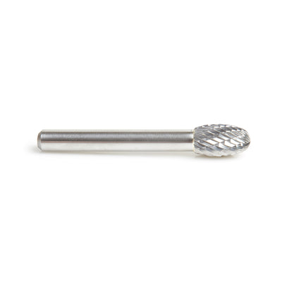 Amana Tool. SE Burrs Oval Double Cut Burr Bit | 3⁄8 Dia x 5⁄8 x 1⁄4 Shank | BURS-174 