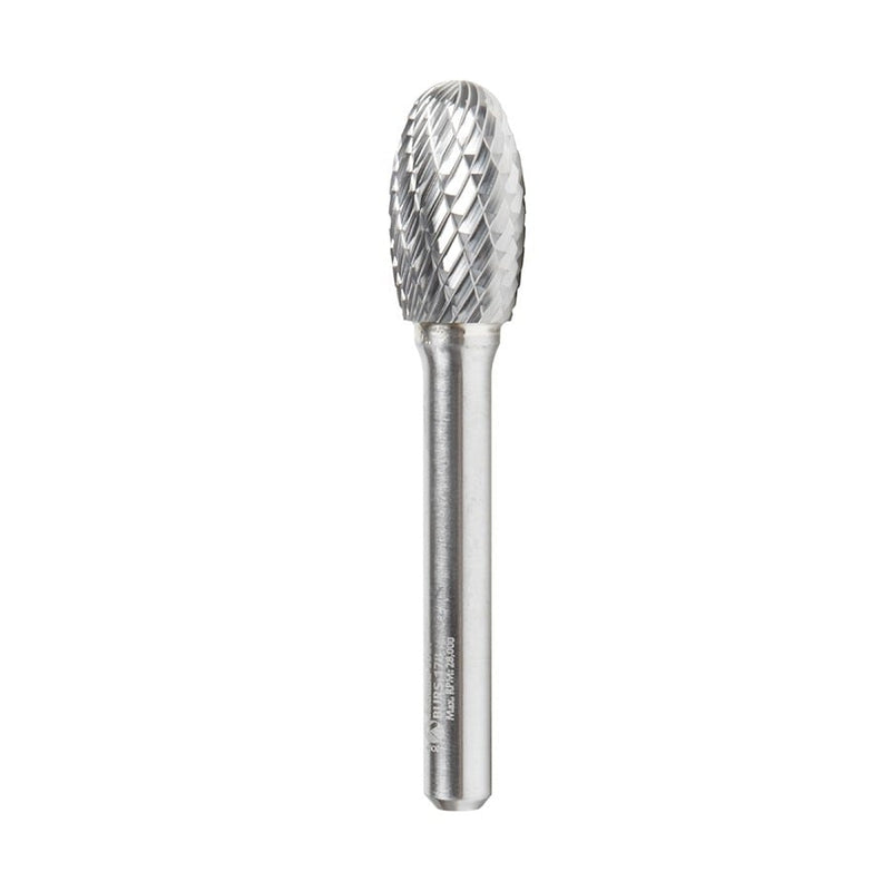 Amana Tool. SE Burrs Oval Double Cut Burr Bit | 1⁄2 Dia x 7⁄8 x 1⁄4 Shank | BURS-178 